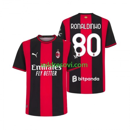 AC Milan Ronaldinho 80 Domaći Nogometni Dres 2026-2027 AC Milan Ronaldinho 80 Domaći Nogometni Dres 2026-2027